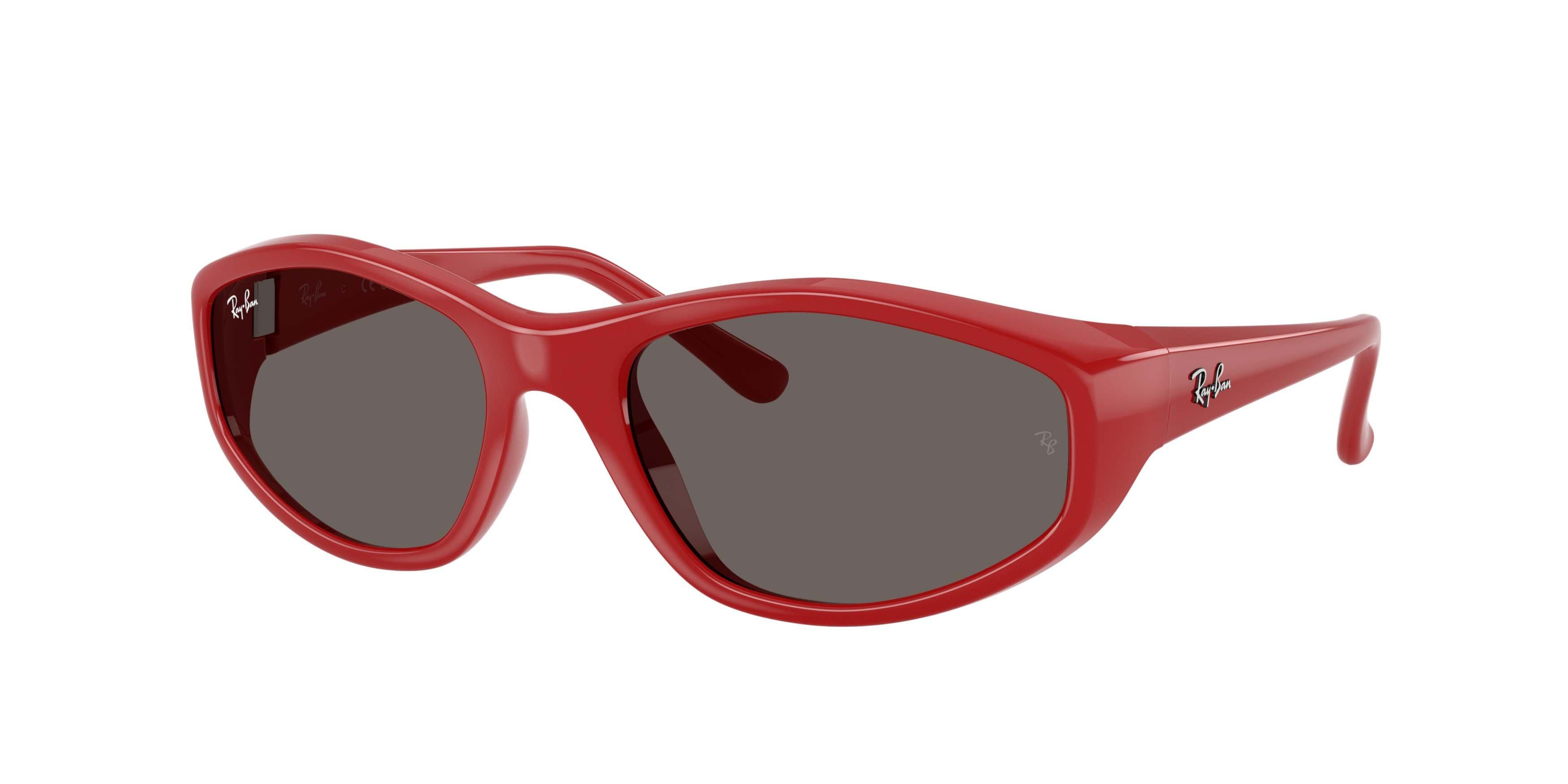 Ray-Ban RB2228 Dark Grey Sunglasses - Red - RED/GREY